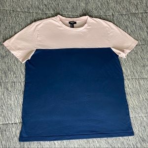 Forever 21 Pink and Blue Shirt